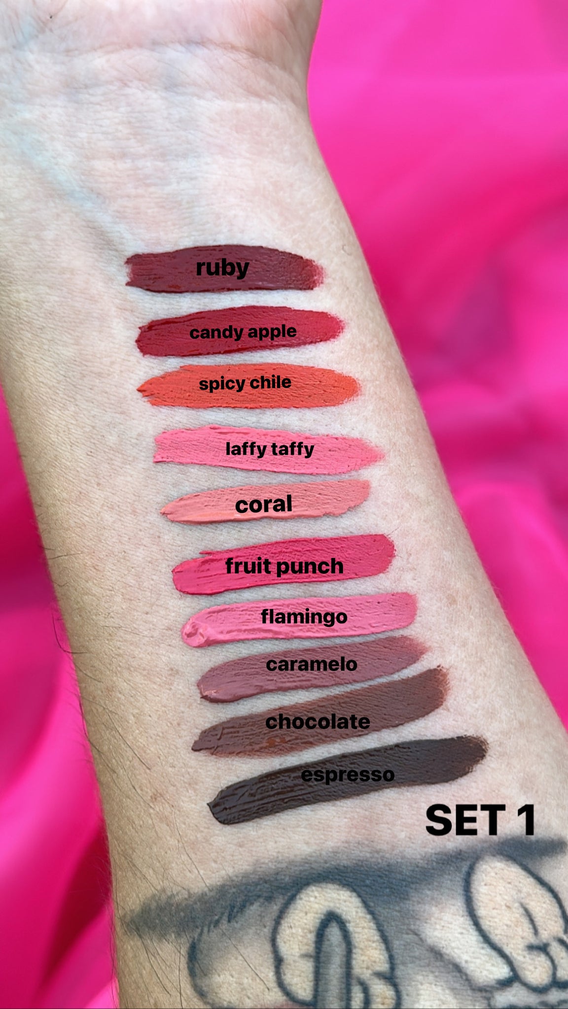 MINIS Liquid Lipstick Sets