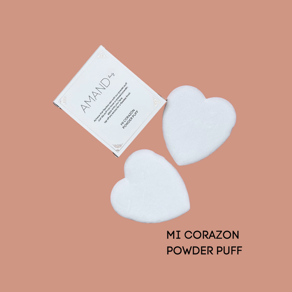 Mi Corazon Powder Puff Set